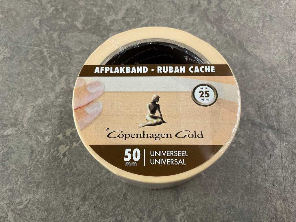 Copenhagen Gold - universal - roll of masking tape 50 mm x 25 m (60x)
