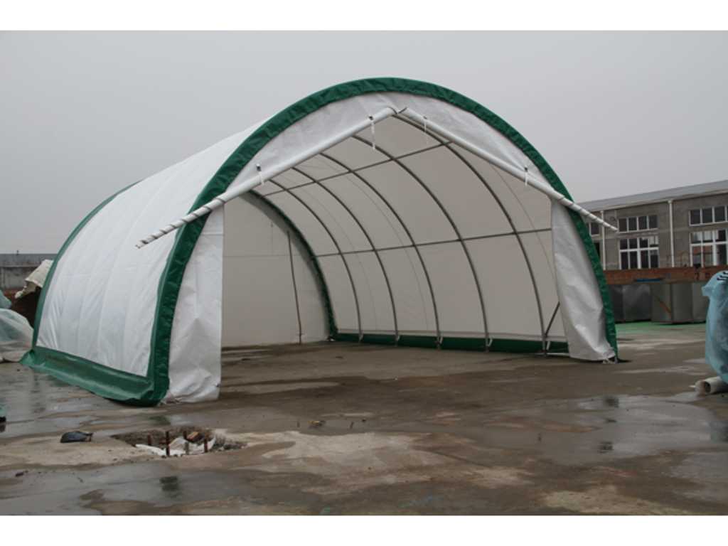 2024 Stahlworks 6.1x6.1x3.66 meter Storage shelter / garage tent