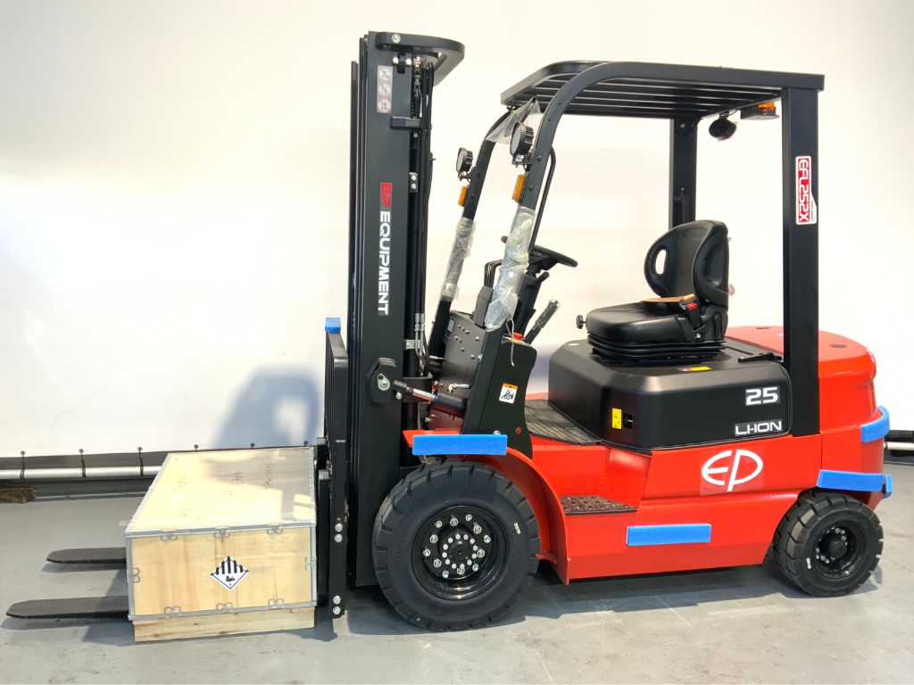 2024 EP EFL 252 X + Extra Battery Pack - Forklift