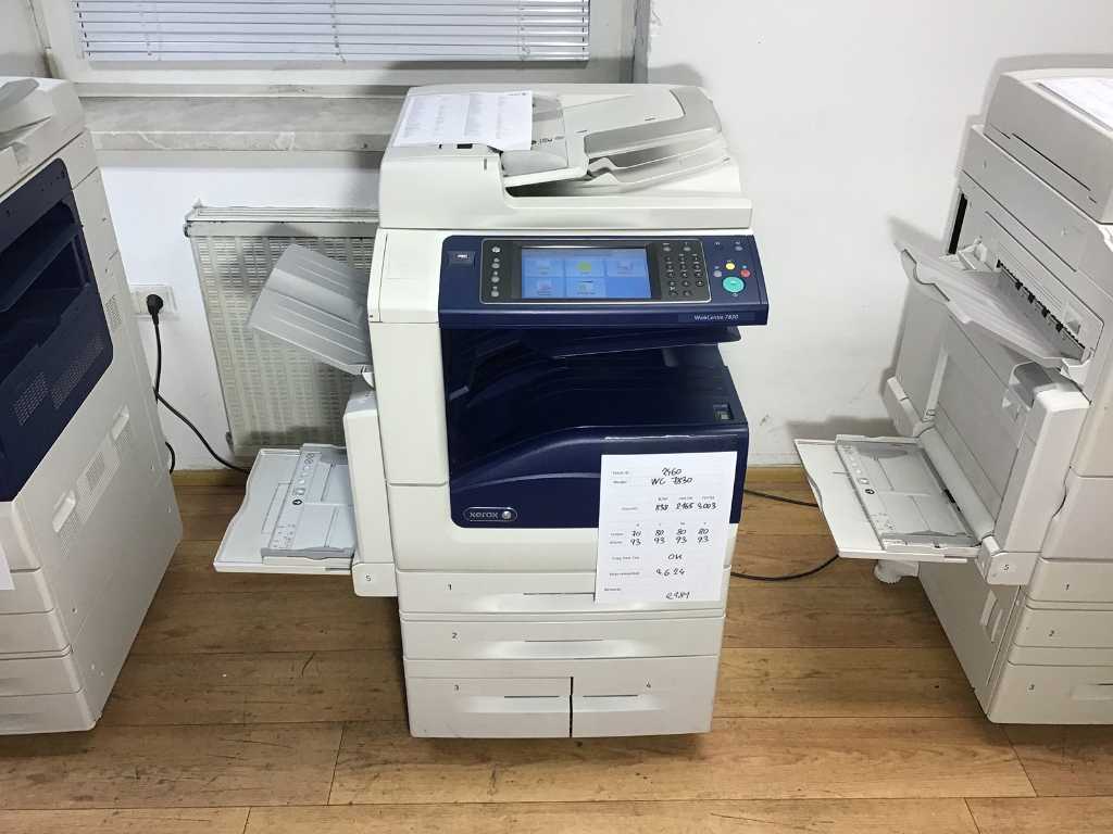Xerox - 2016 - Praktycznie nowy, prawie nieużywany! - WorkCentre 7830 - Drukarka wielofunkcyjna