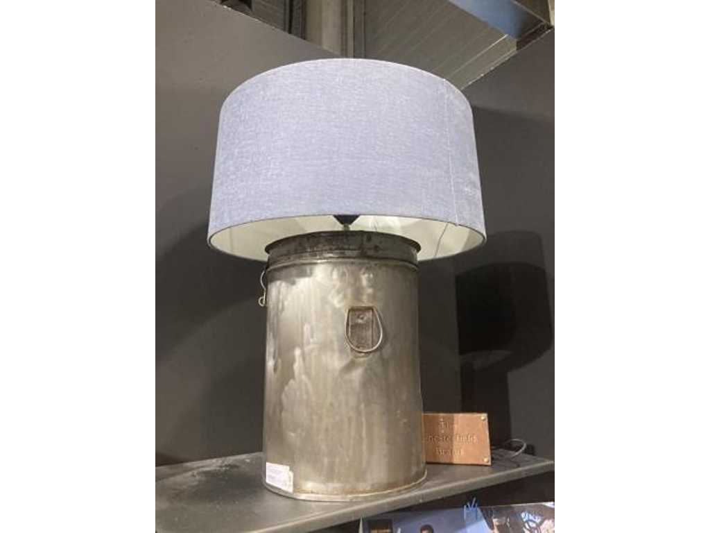 Table lamp jug/tin