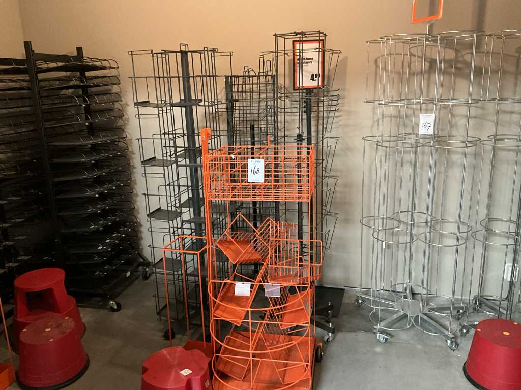 Presentation rack and miscellaneous (6x)