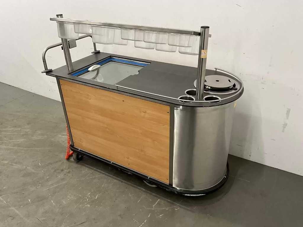 Hofland - Refrigerated serving trolley