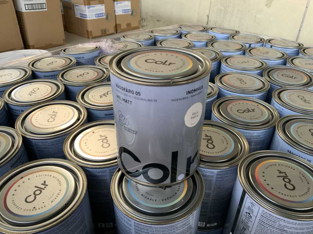 Can of latex wall paint of 1 liter (420x)