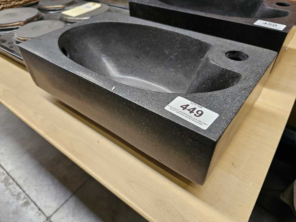 Granit Waschbecken für Handwaschmaschine Aufputz - Ideale Toilettenmöbel