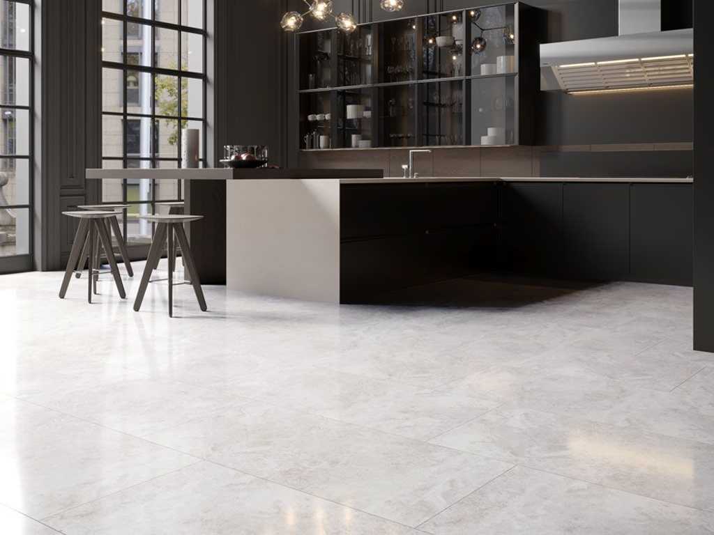 Nordic Grey Polished Tile 64 m²