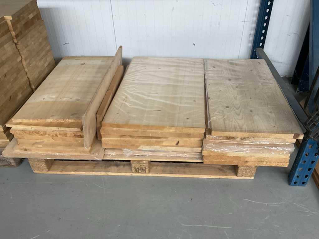 Panele z drewna świerkowego (23x)