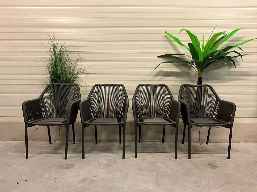 Terrace Wire Chair (4x)