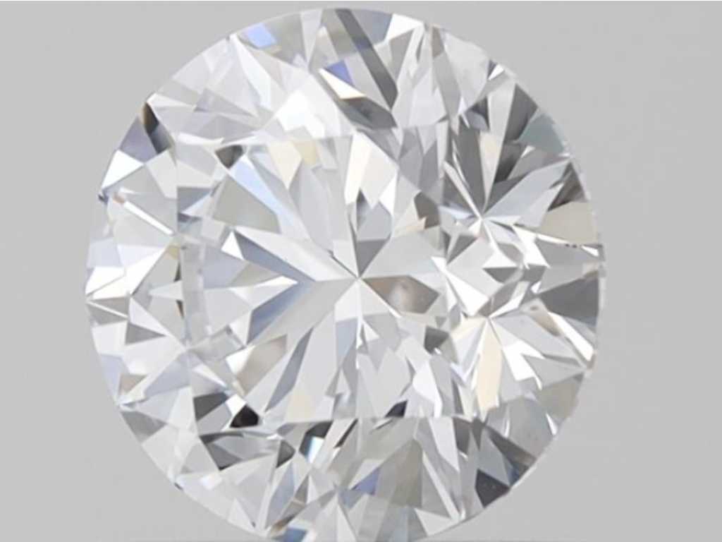 Diamond - 0.90 carats Brilliant cut diamond (certified)