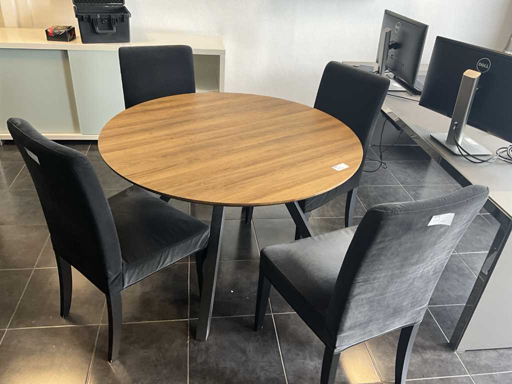 Ronde Tafel + Stoelen Set