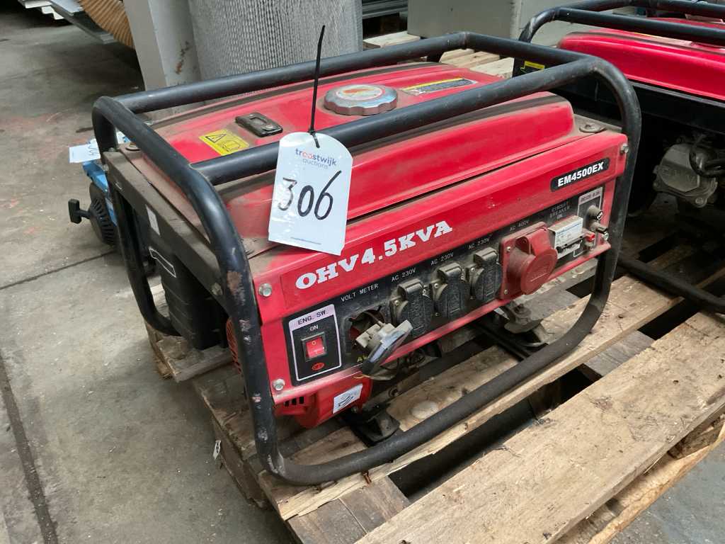 OHV EM4500EX Steam Generator