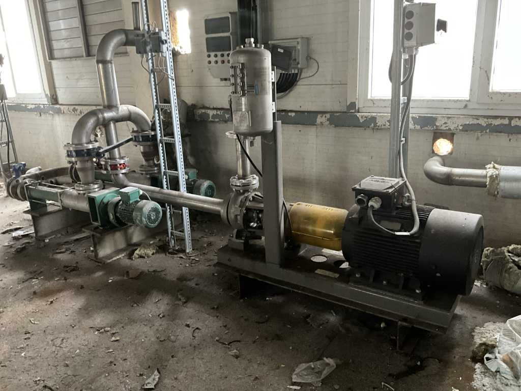 3-fold Pump installation