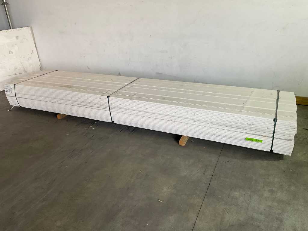 Spruce plank primed 450x12,5x2 cm (35x)
