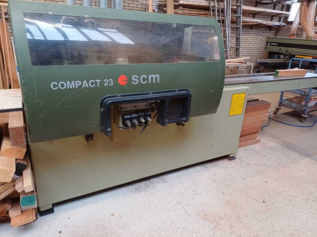 SCM - Compact 23 - Four-sided profiling and planing machine