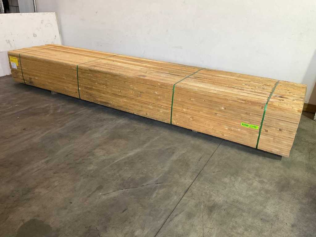vuren plank 480x10x2,2 cm (53x)