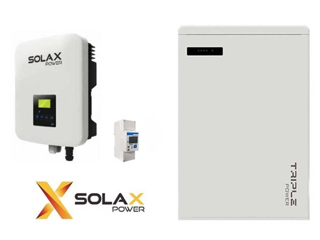 Batterie domestique SolaX Retrofit X1 FiT 3.7 et Solax 5.8 kWh pour panneaux solaires de stockage sur batterie