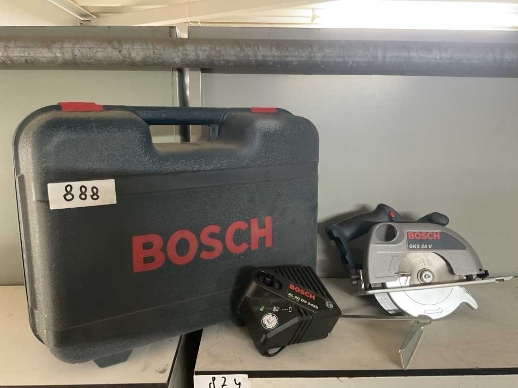 Sega circolare a batteria Bosch GKS 24 V