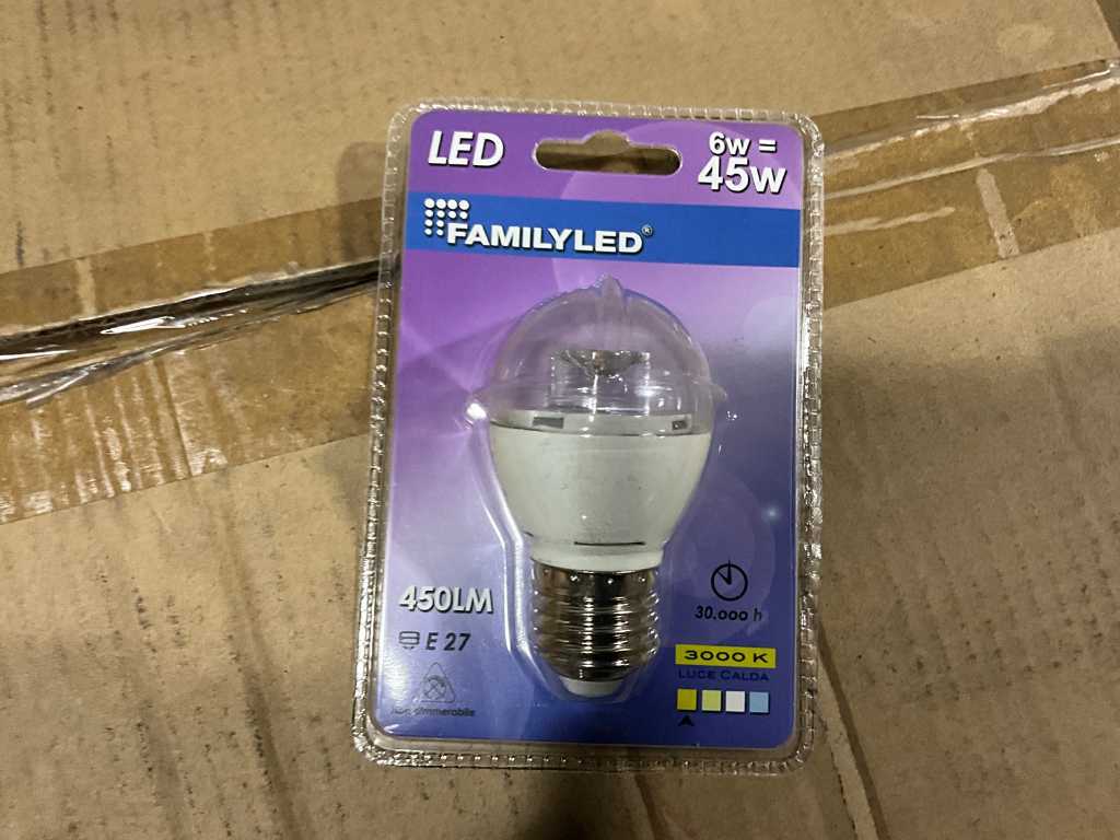 Family LED - FLG4563B - 3000K 450LM E27 LED Lamp (156x)