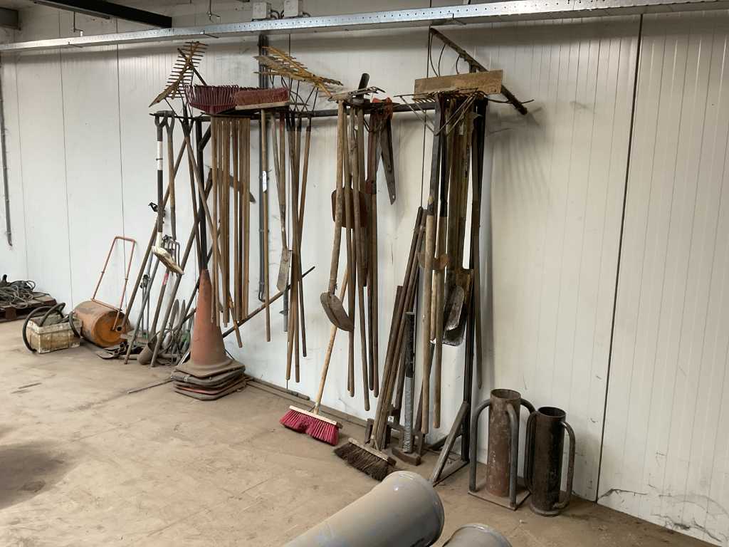 Party of garden tools