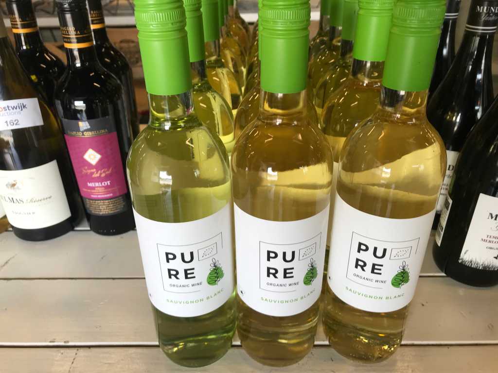 Vin pur - organic Sauvignon Blanc- Vin alb (19x)