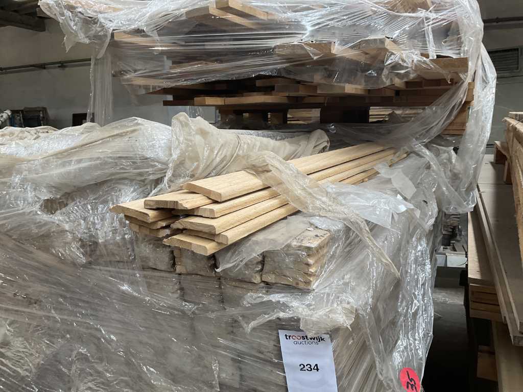 Batch of door frames and construction timber