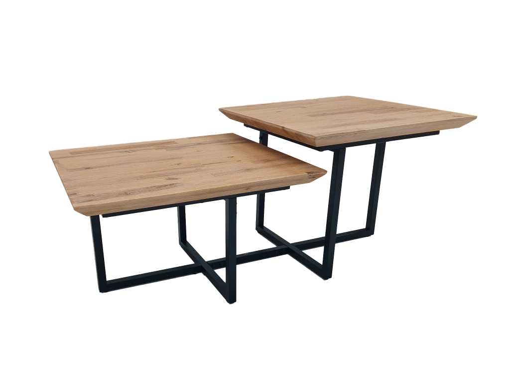 Tavolini Duo ZARA in legno massello