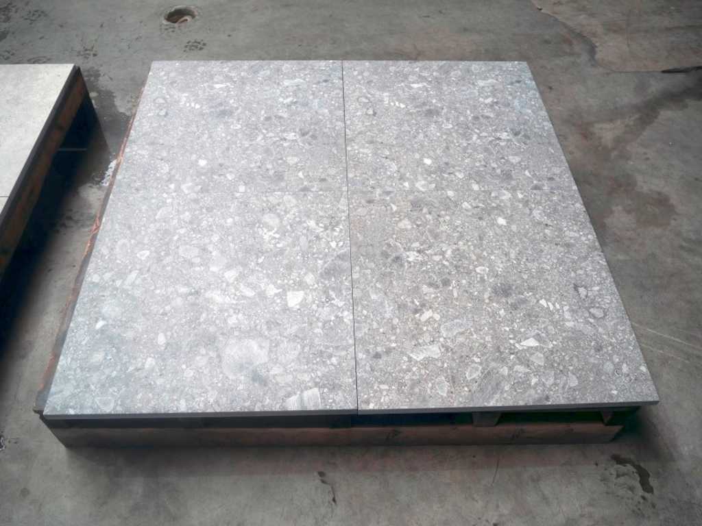 Ceramic and natural stone tiles for indoors and outdoors and concrete tiles for outdoor use with delivery option
