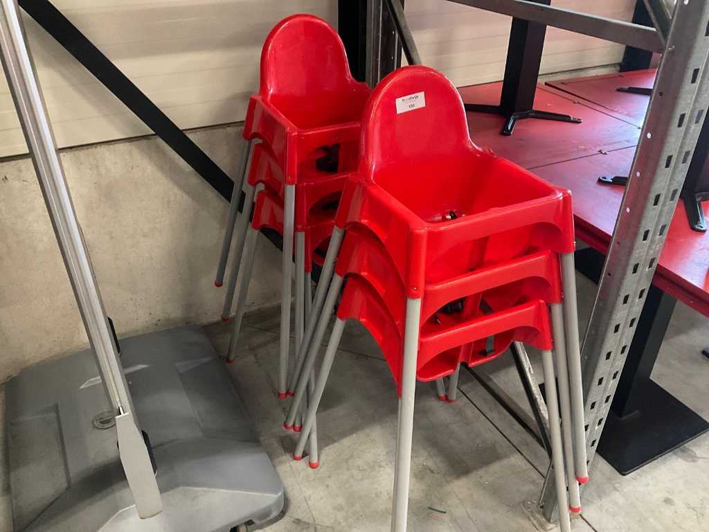 Chaises de restaurant pour enfants (6x)