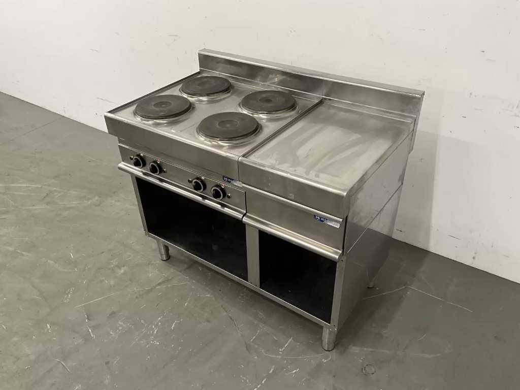 Modular - 65/70 PCE - 4-burner electric cooker