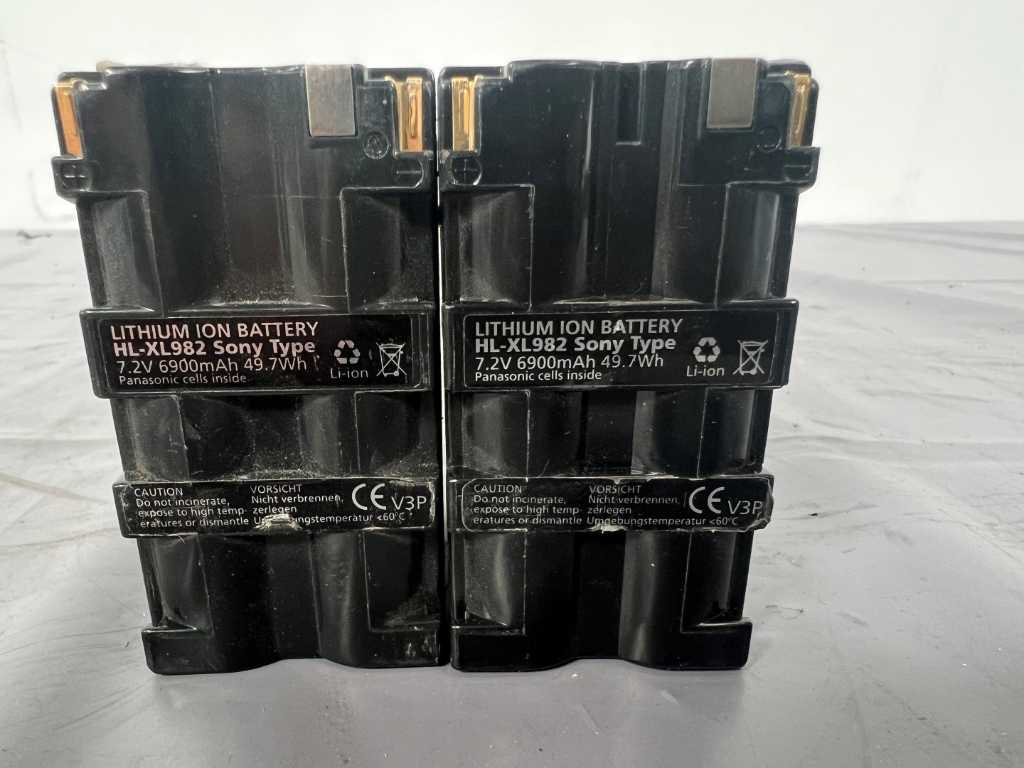 SONY - HL-XL982 - Lithium Batteries (2x)
