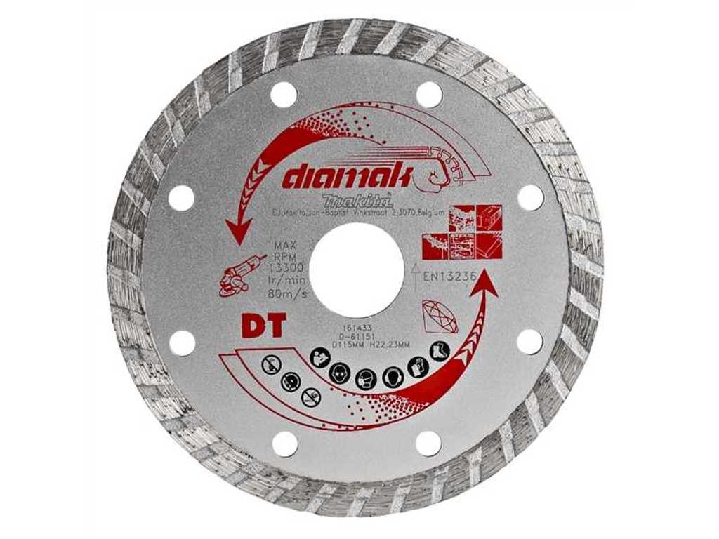 Makita - Turbo 115x22,23x2,2 - D-61151 - 7 Makita Turbo 115x22,23x2,2 D-61151 grinding wheel (7x)