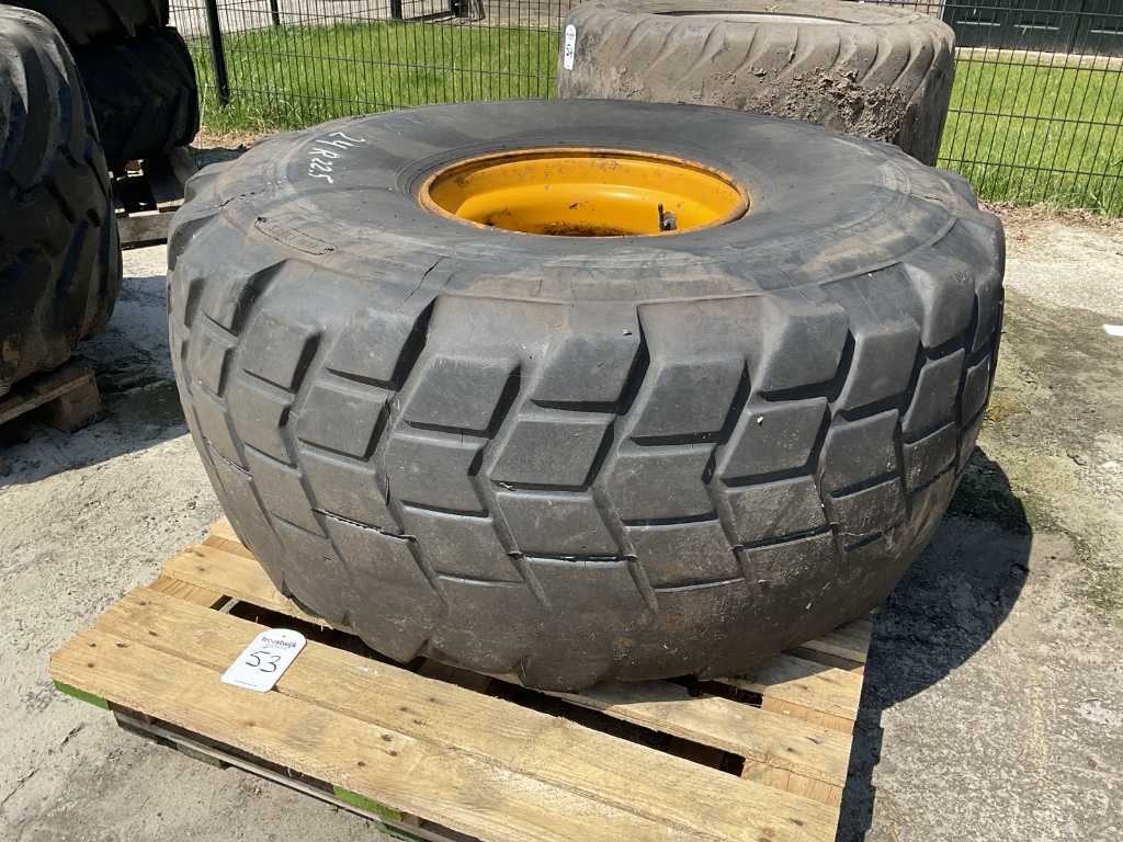 Michelin X Agricultural Tire with rim