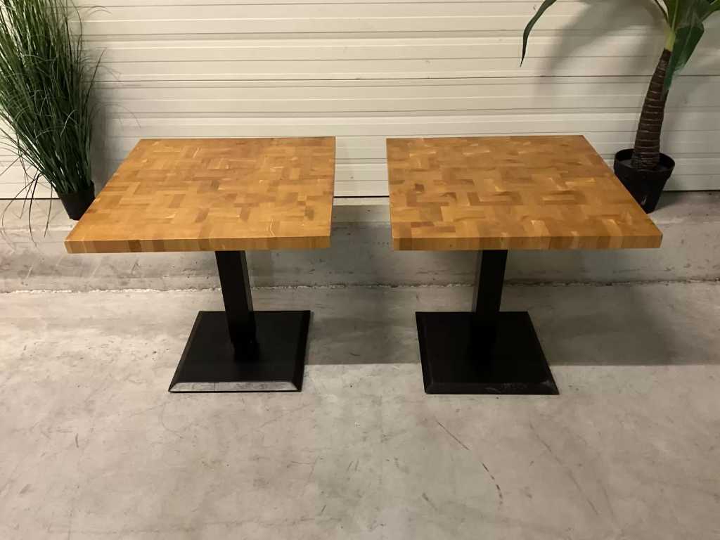 EasyLift Table - Height-adjustable restaurant table (2x)
