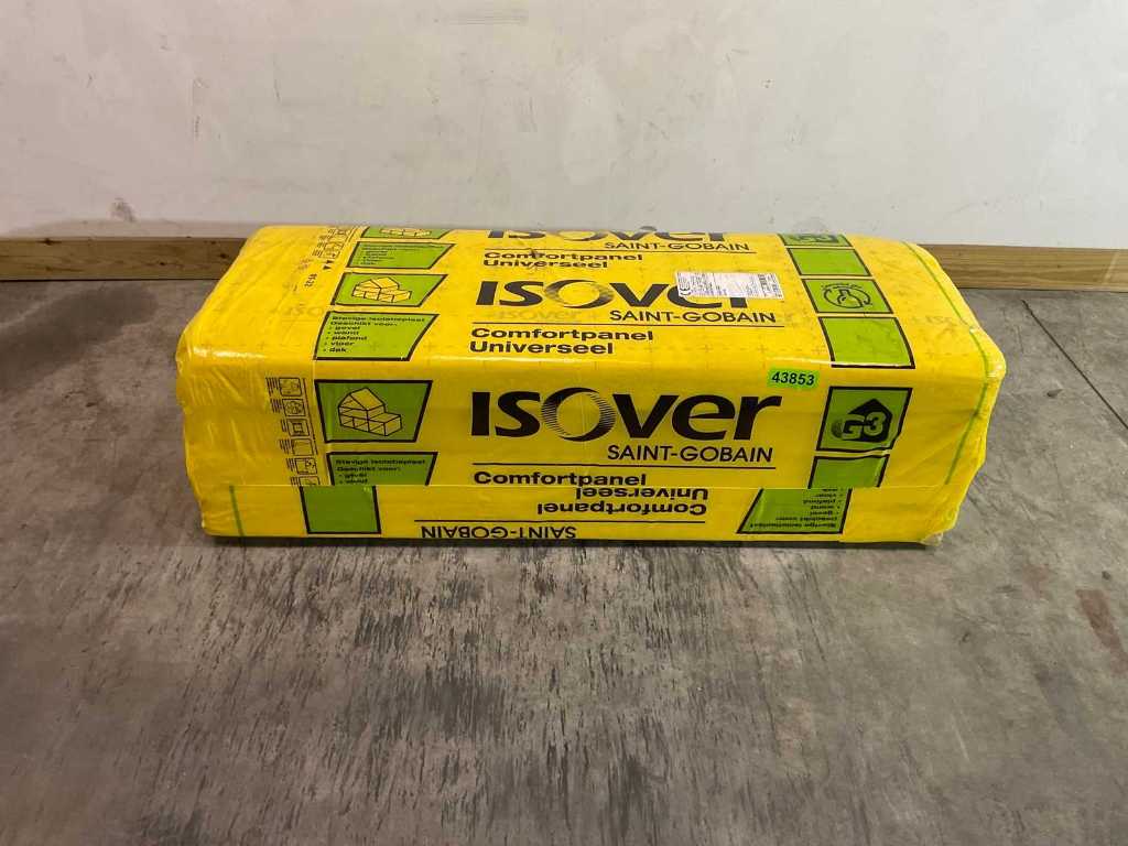 Isover - Comfortpanel - Panneau de laine de verre Rd=3,50 - Isolation par paquet de 4 feuilles (5x)