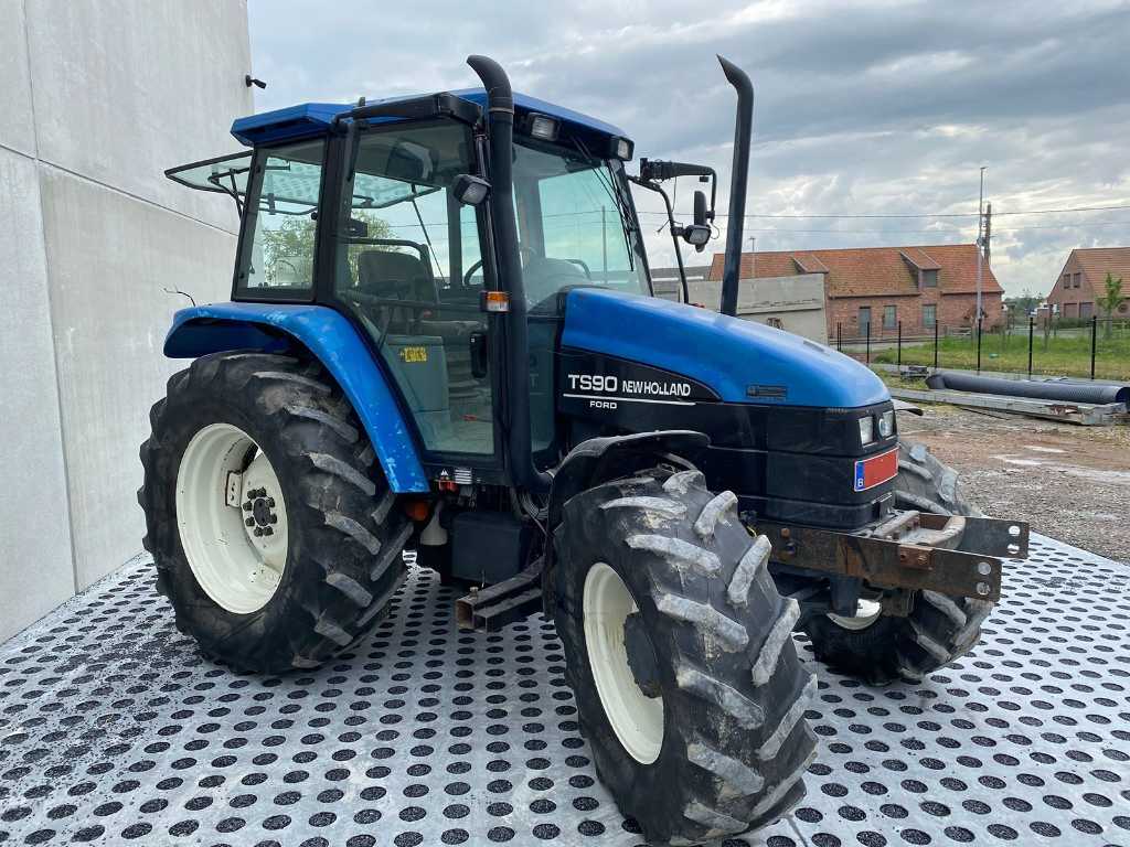 New Holland - TS90 - Tracteur à 4 roues motrices - 1998