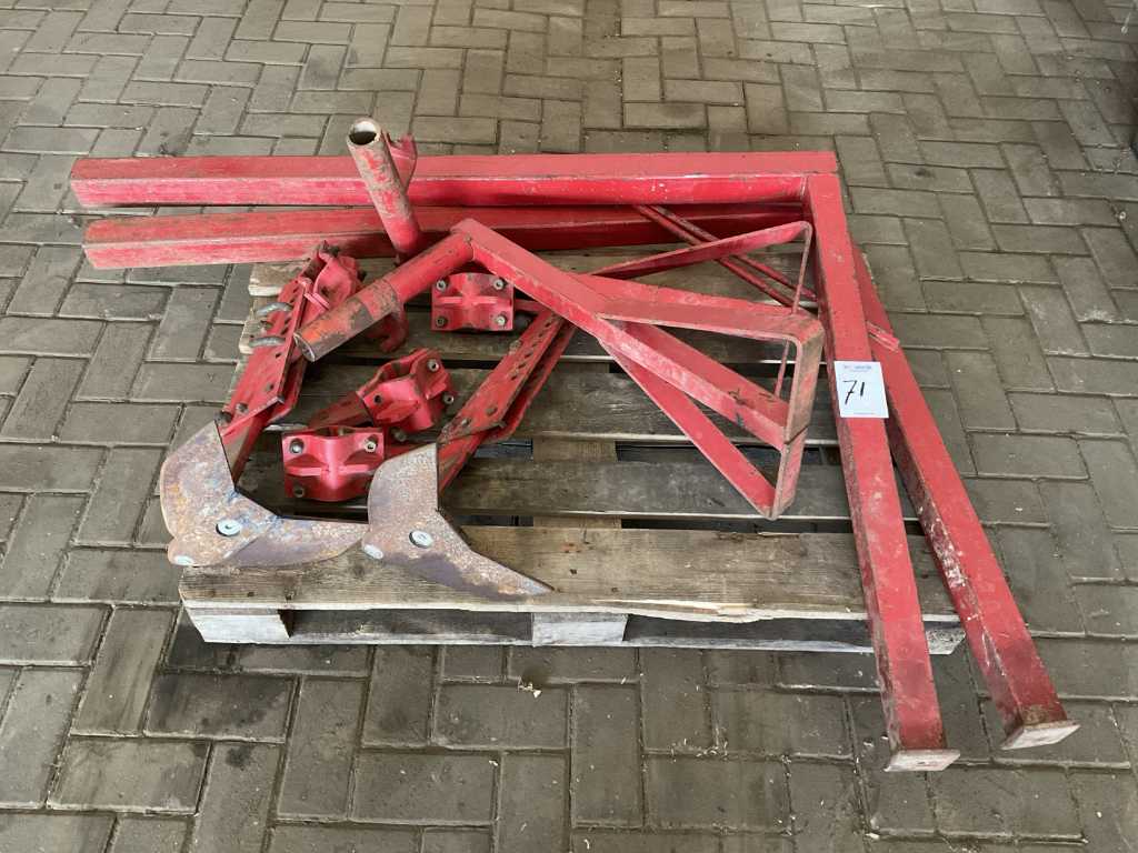 Spare parts for combined grass seeder and power harrow