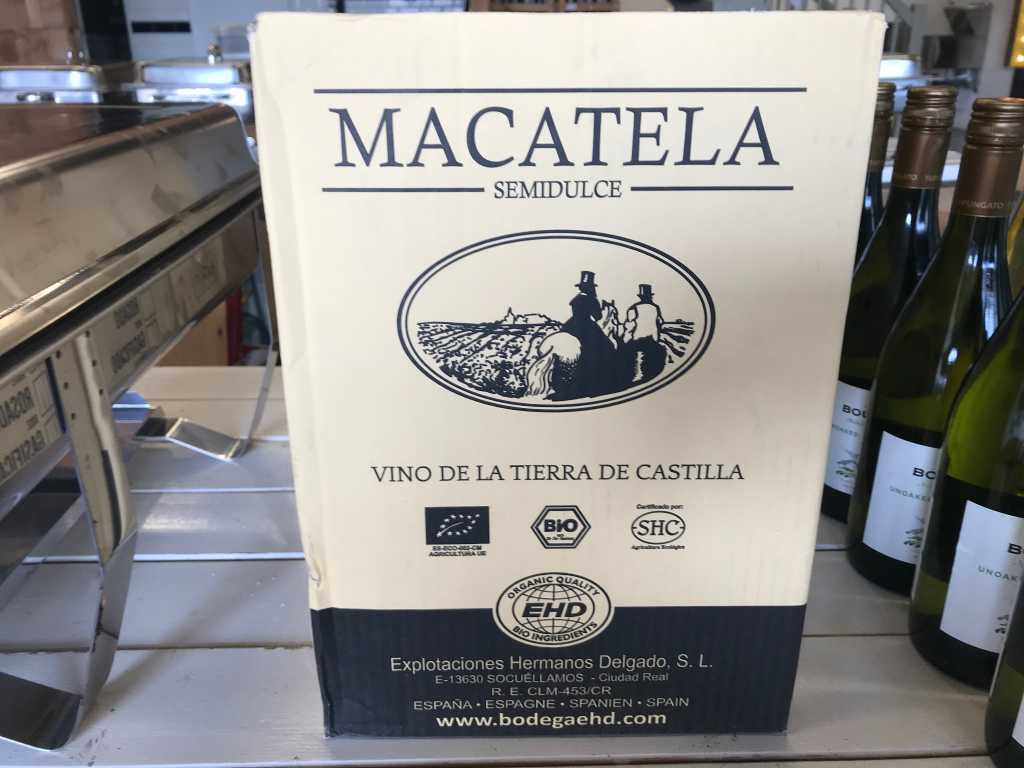 Macatela - Semidulce - Vin alb (18x)
