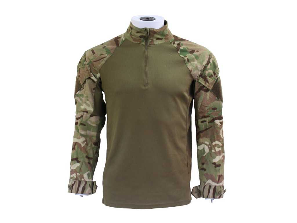Chemises de combat MTP Multicam régulières UBAC coolmax de l’armée britannique (2x)