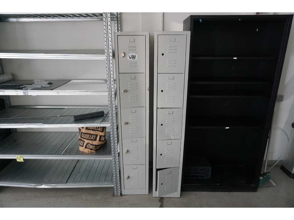 Manutan - armoire de casier (2x)