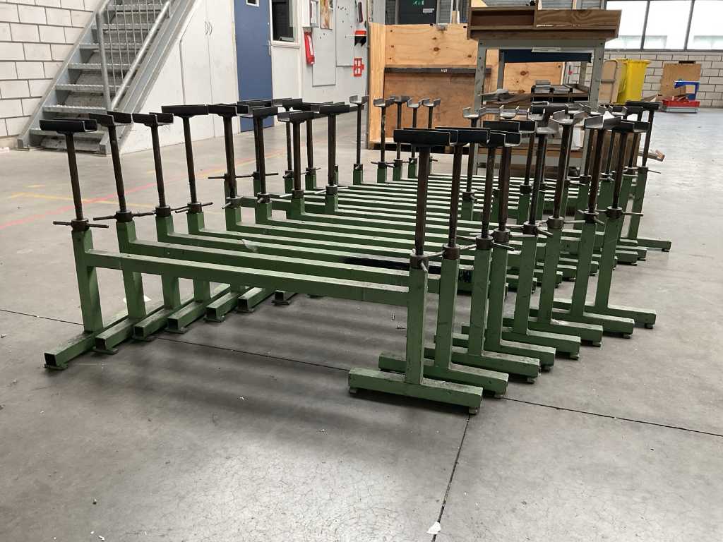 Height-adjustable workshop trestles (18x)