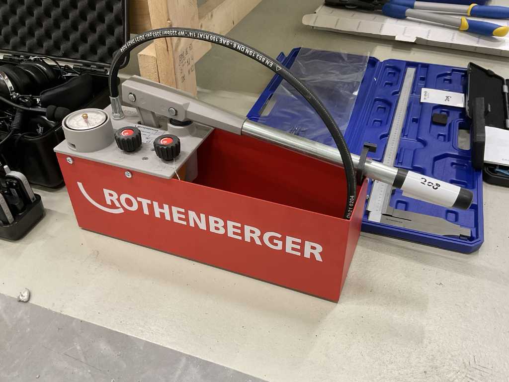 Pompe de test de pression d’eau Rothenberger RP50-S