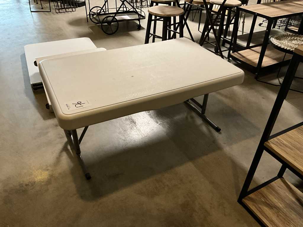 Składane stoły kempingowe (4x)