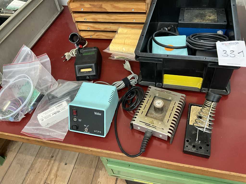 Lots of soldering equipment and accessories
