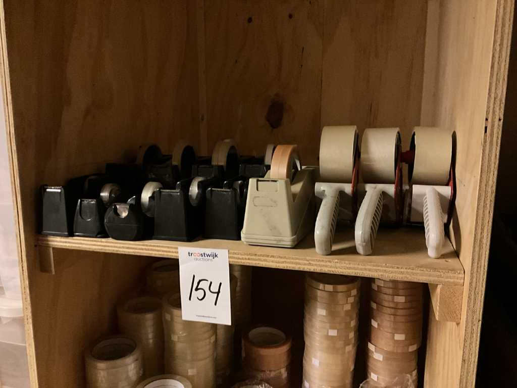 Miscellaneous adhesive tape and equipment
