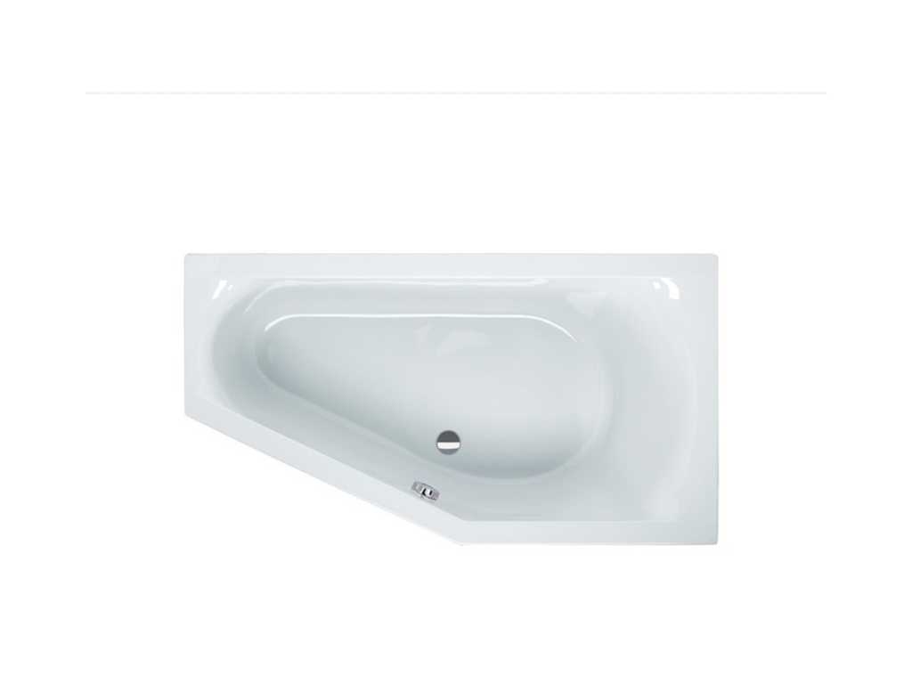Trend Compact R Bathtub 90x195 cm