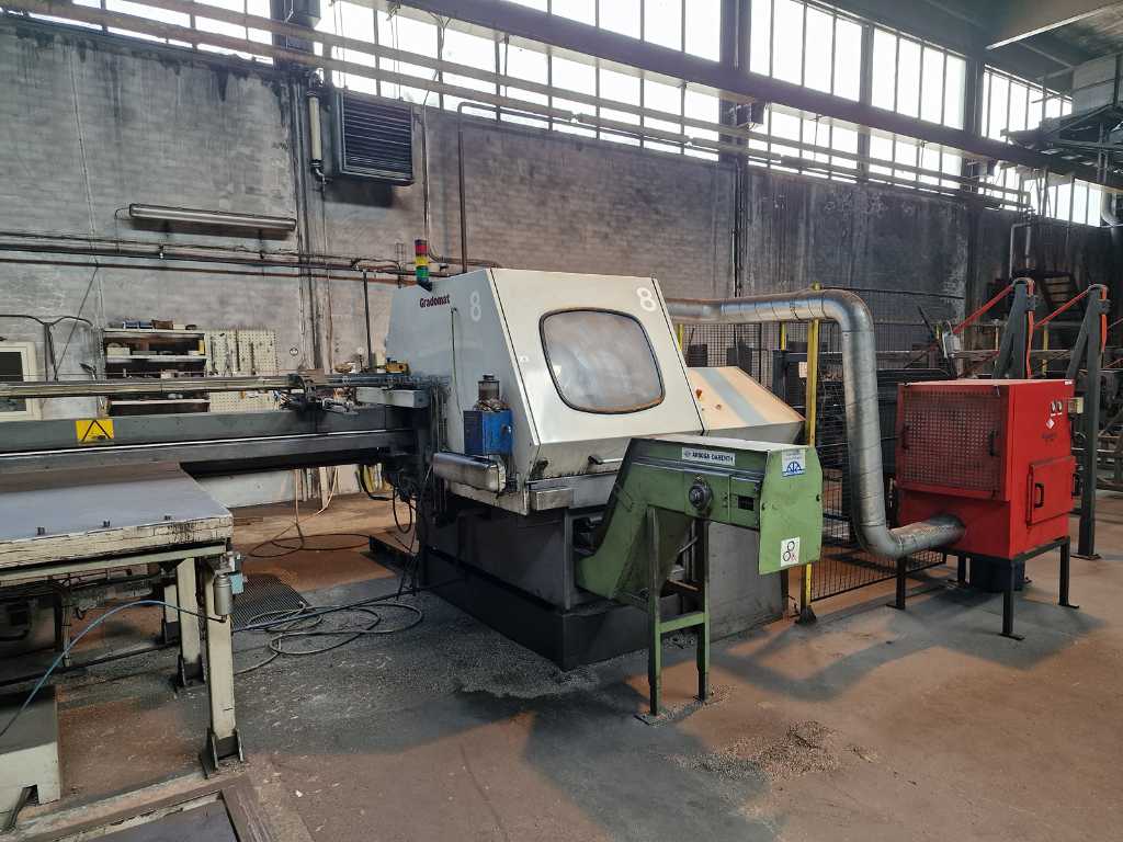 2002 Wahlquist Gradomat E12001 BM60 Tube sawing and sorting station