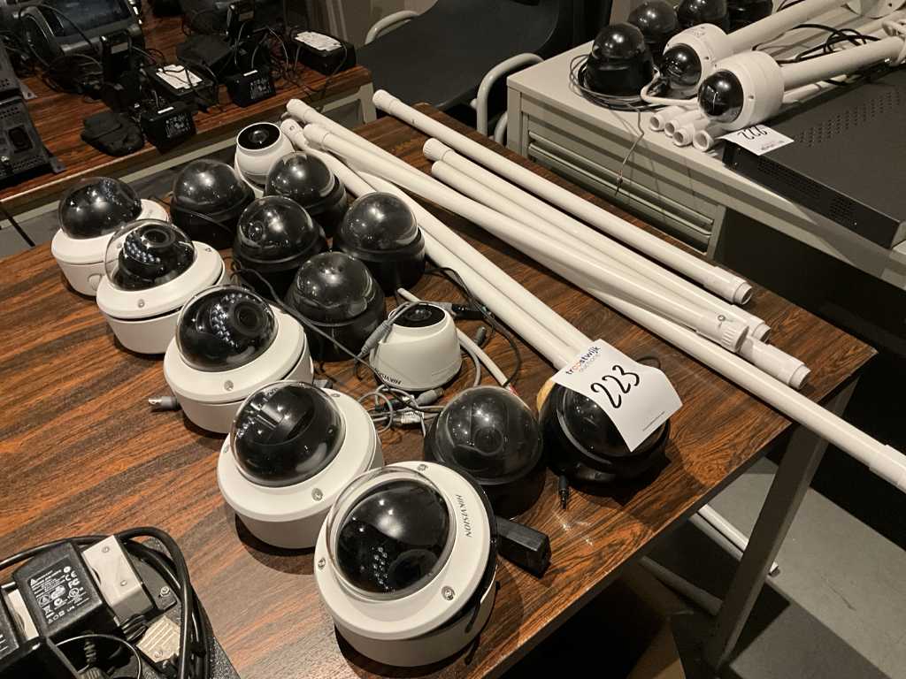 Caméras de sécurité Hikvision (14x)