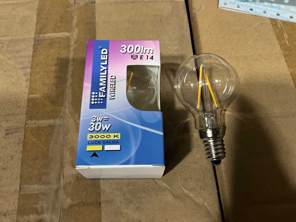 Ampoule LED familiale - FLP4533W - 3000K 300LM E14 (384x)