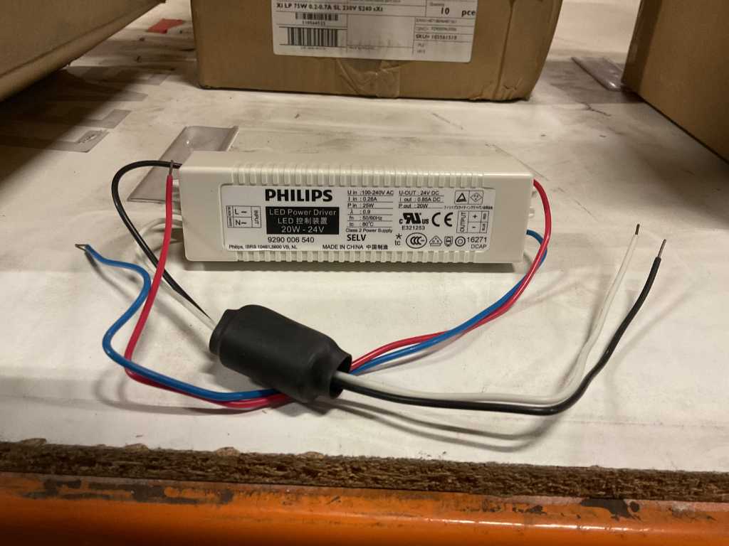 Philips 20W Tension Constante 24VDC IP58 pour LED (30x)