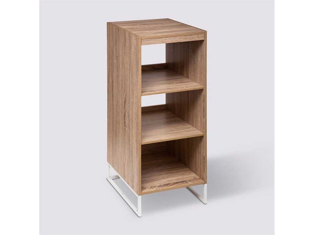 Cabinet 3 polite Orso 40 x 50 x 105 cm lemn